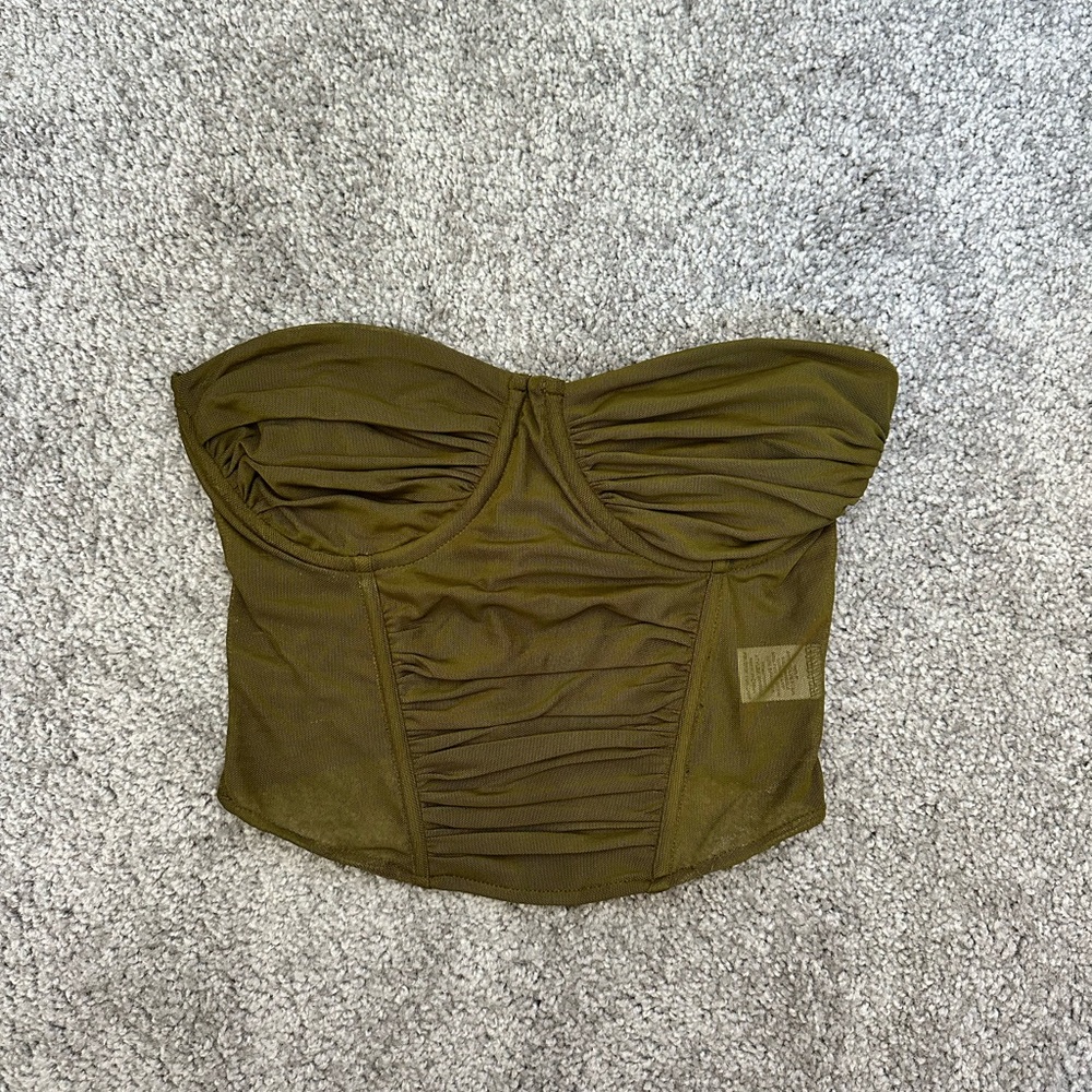 Strapless Corset Top